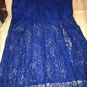 Royal Blue dress